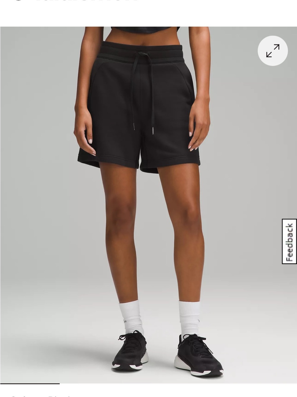 Lululemon scuba high rise shorts